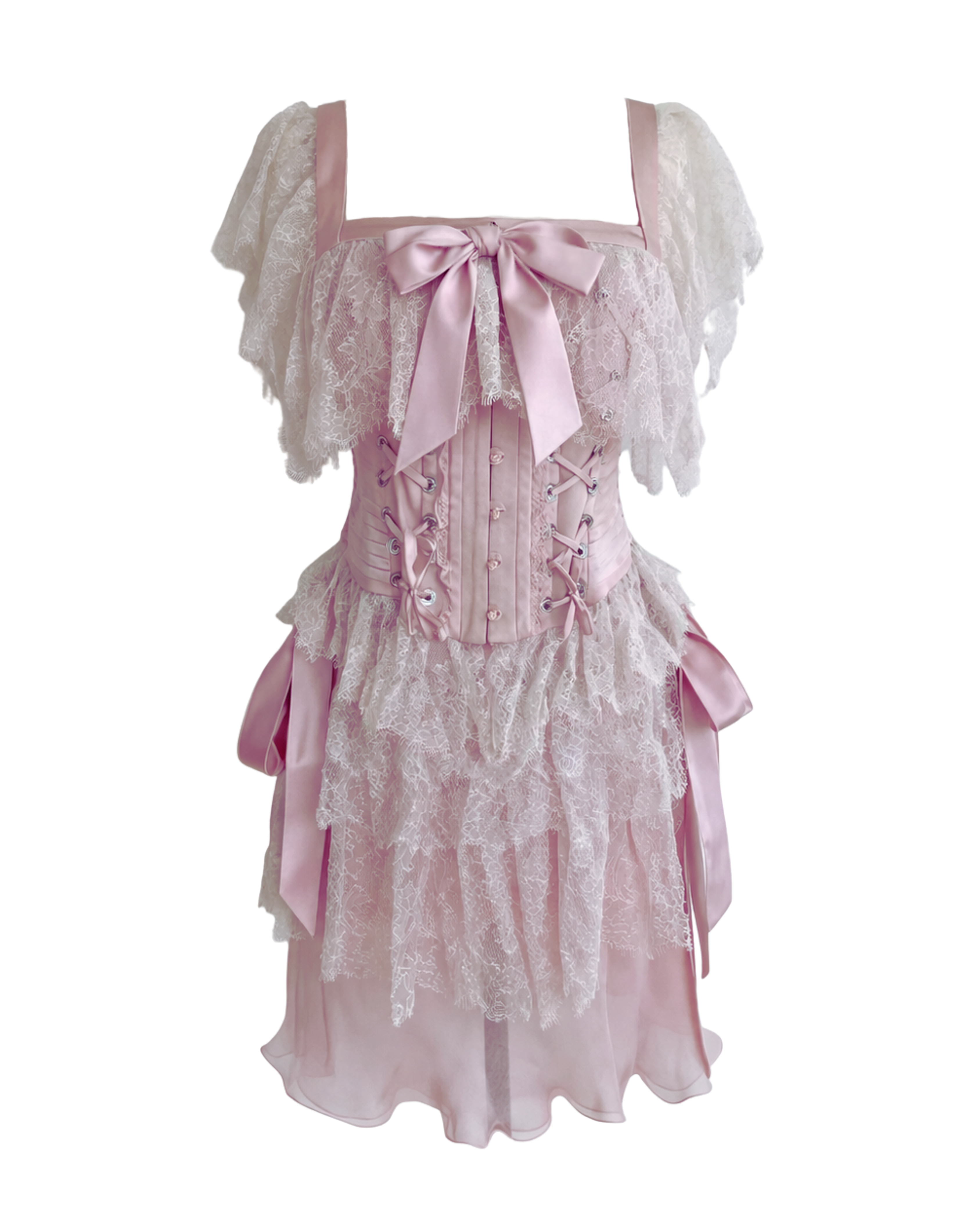 最終値下　VALENTINO 薄いピンク　アンサンブル　ツインニット Valentino Spring Summer 2004 Pink Runway Full Look 35 – The Rareté