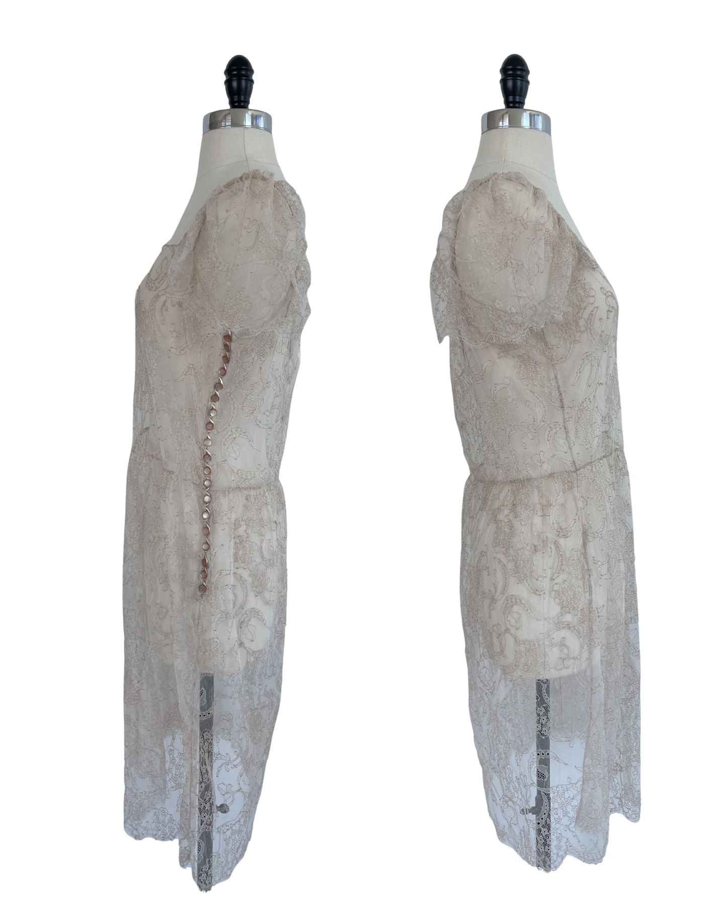 Chloé Fall Winter 1999 Runway Lace Dress