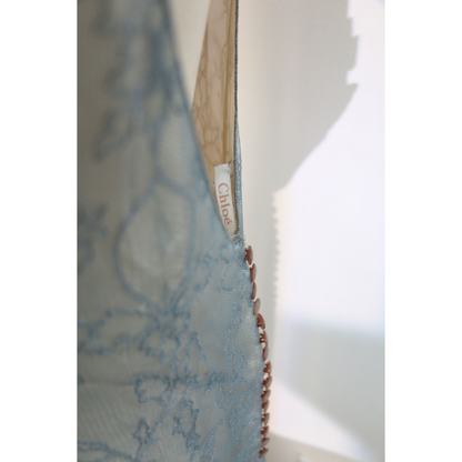 Chloé Spring Summer 1999 Blue Lace Dress