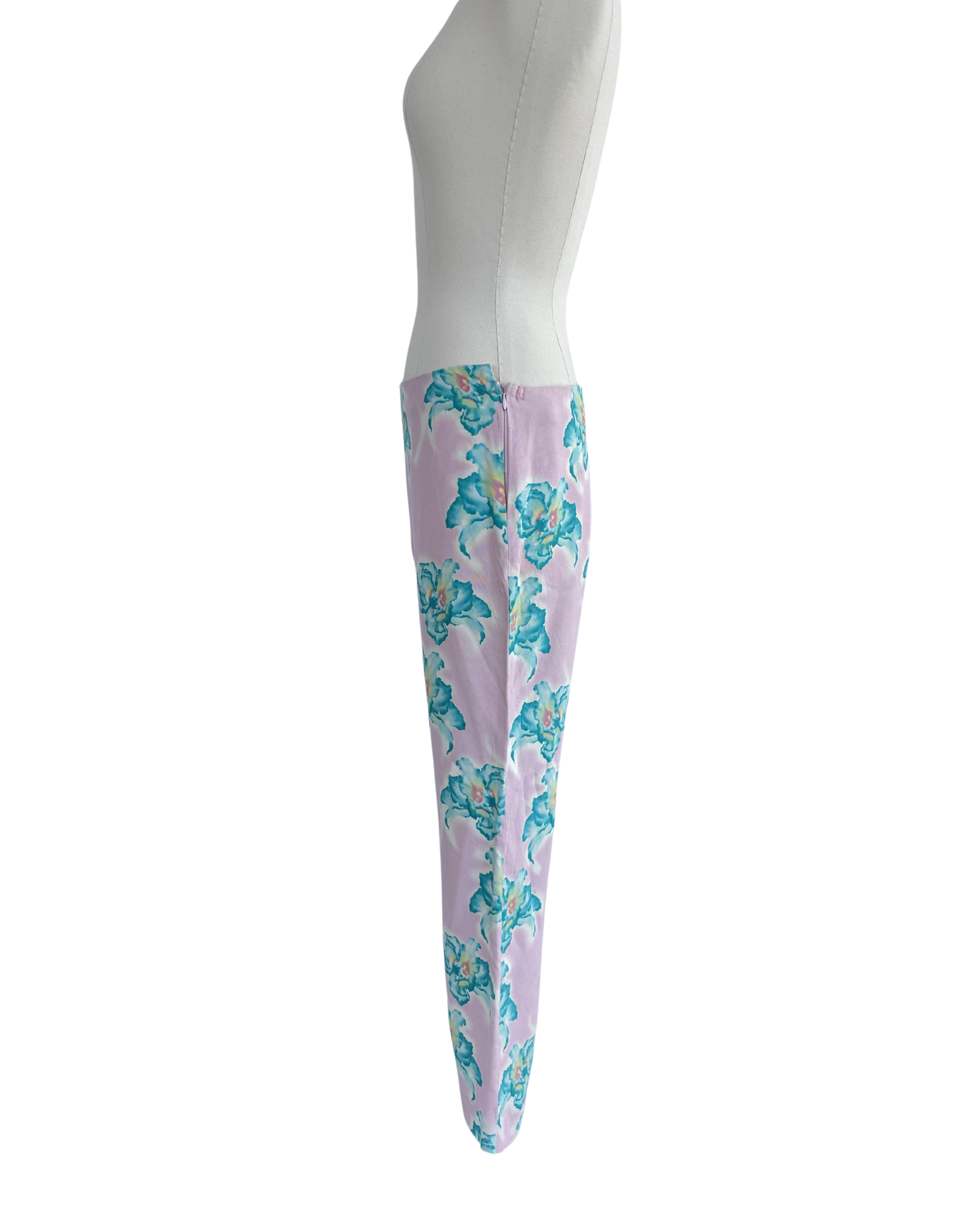 Gianni Versace Spring Summer 1999 Runway Floral Pants