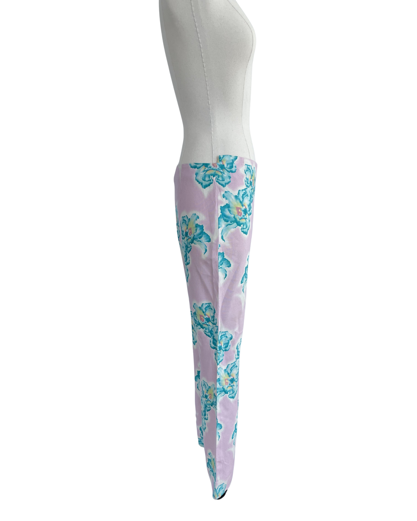 Gianni Versace Spring Summer 1999 Runway Floral Pants