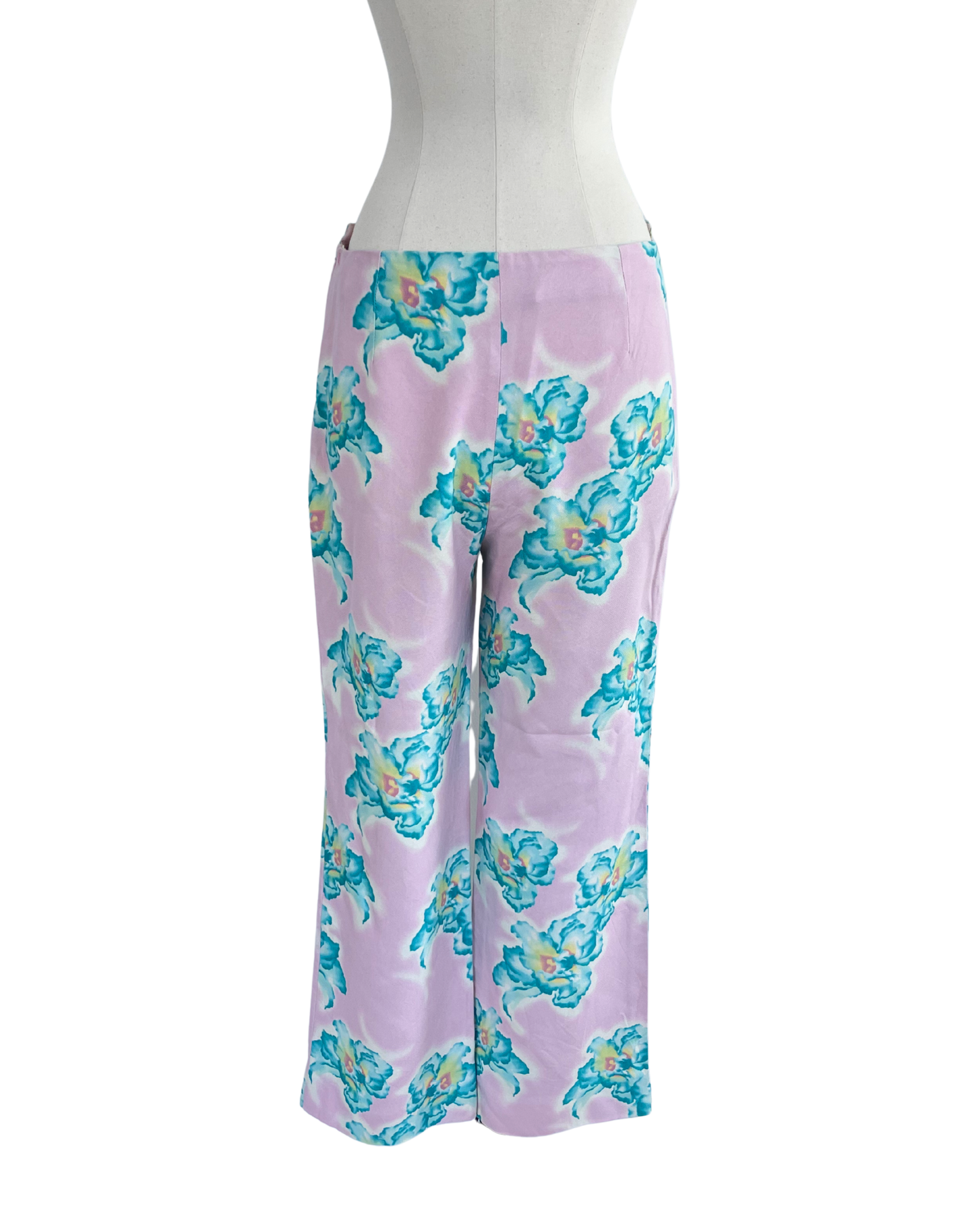 Gianni Versace Spring Summer 1999 Runway Floral Pants