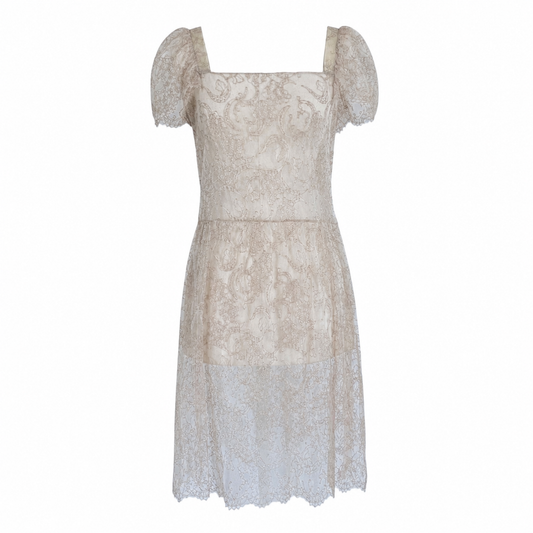 Chloé Fall Winter 1999 Runway Lace Dress