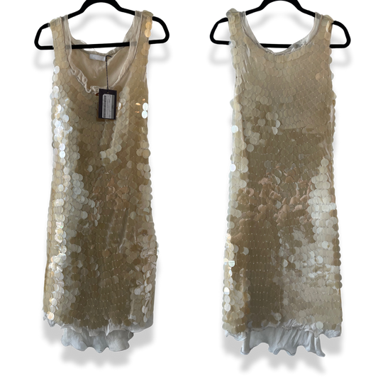 Prada 1999 Chiffon & Paillette Dress