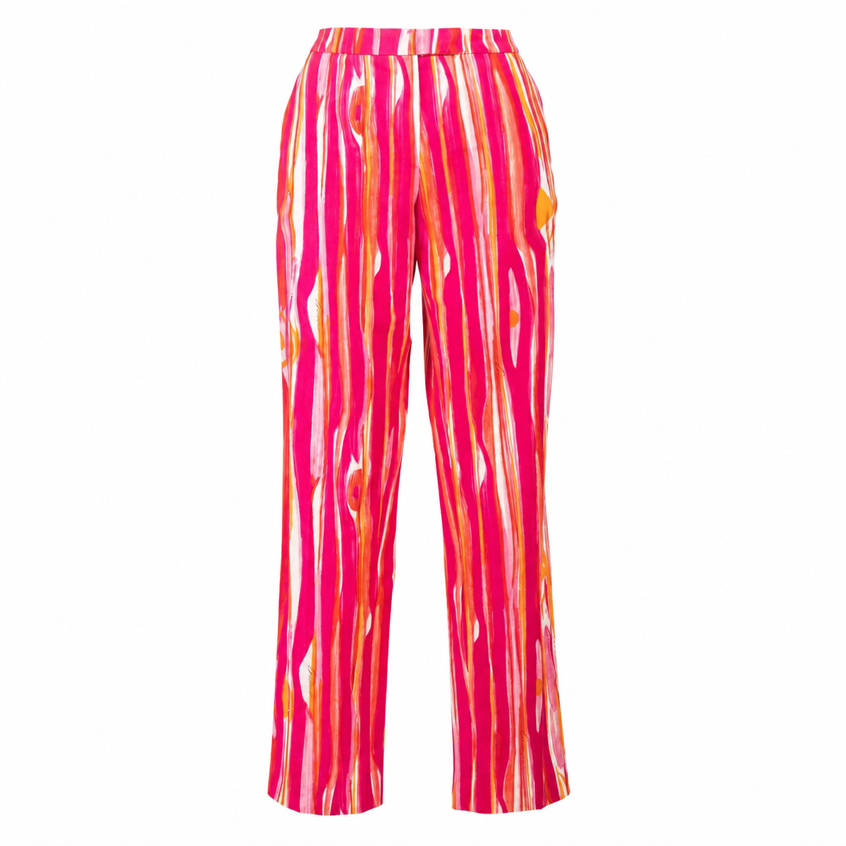 Gucci Spring Summer 1996 Runway Pink & Orange Paint Pant