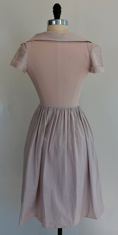 Vivienne Westwood Spring Summer 1997 Runway Cotton Pink Dress