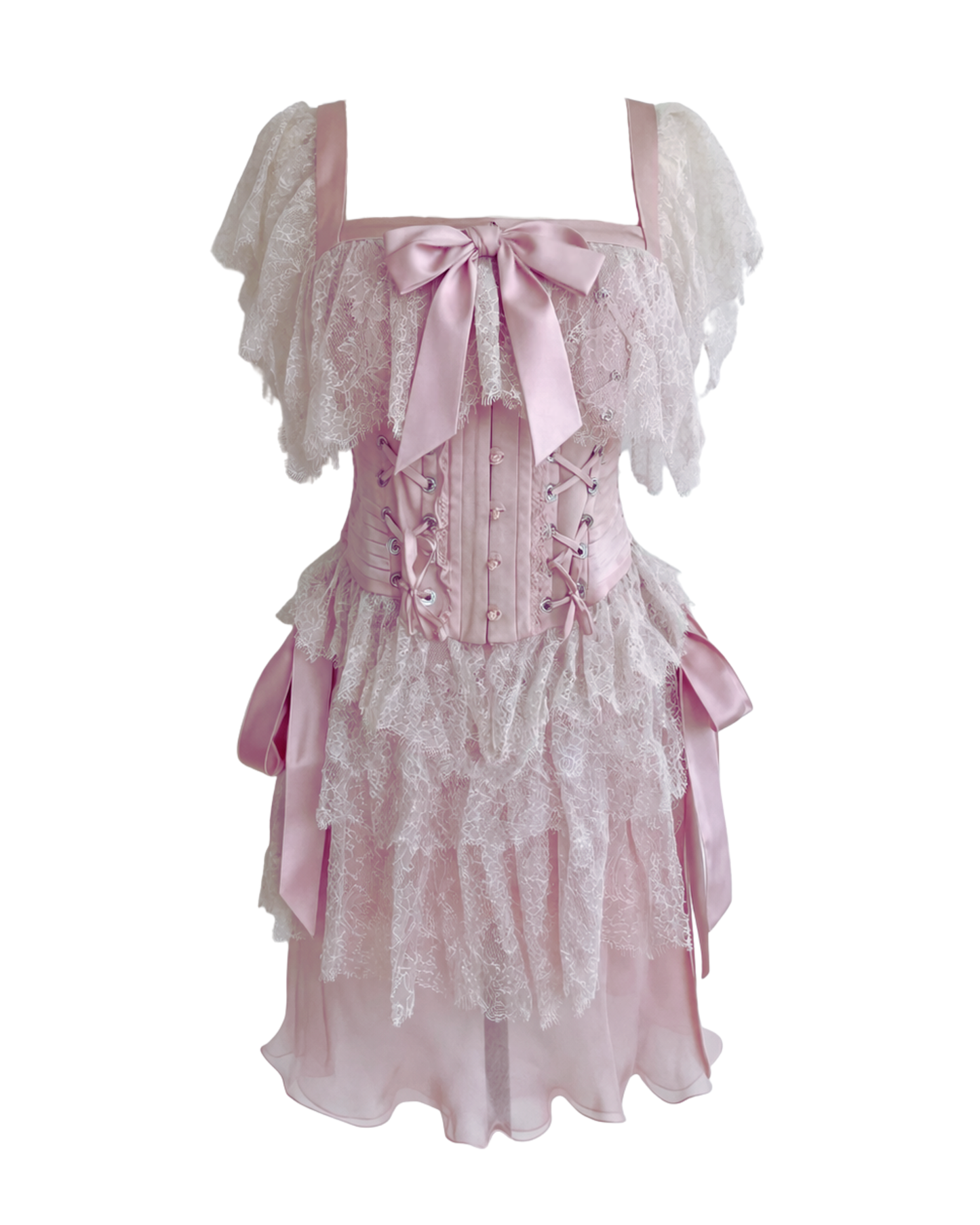 Valentino Spring Summer 2004 Pink Runway Full Look 35