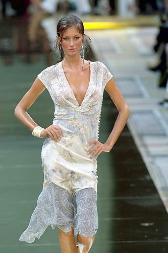Chloé Spring Summer 2000 'I Love You' Linen Corset + Skirt Set